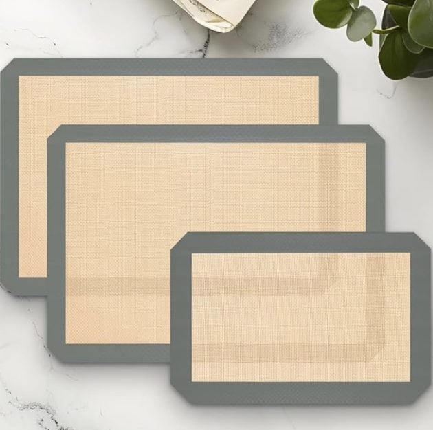 Silicone Baking Mat, 3 Pack